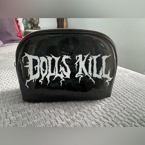 NWT Dolls Kill Patent Leather Cosmetic Bag